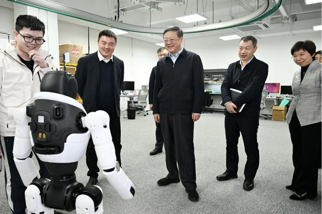 上海市委书记陈吉宁专题调研米兰官网机器人